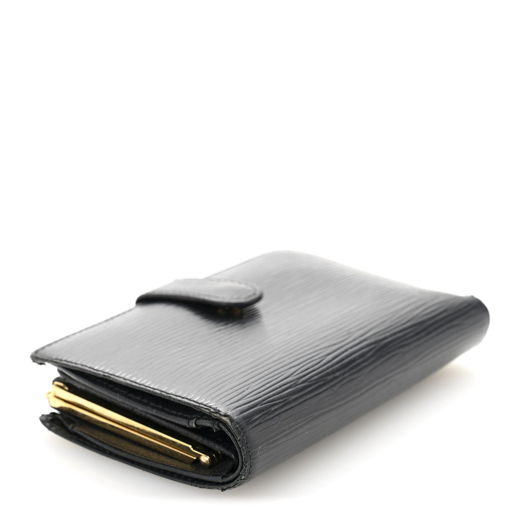 Epi French Purse Wallet Black