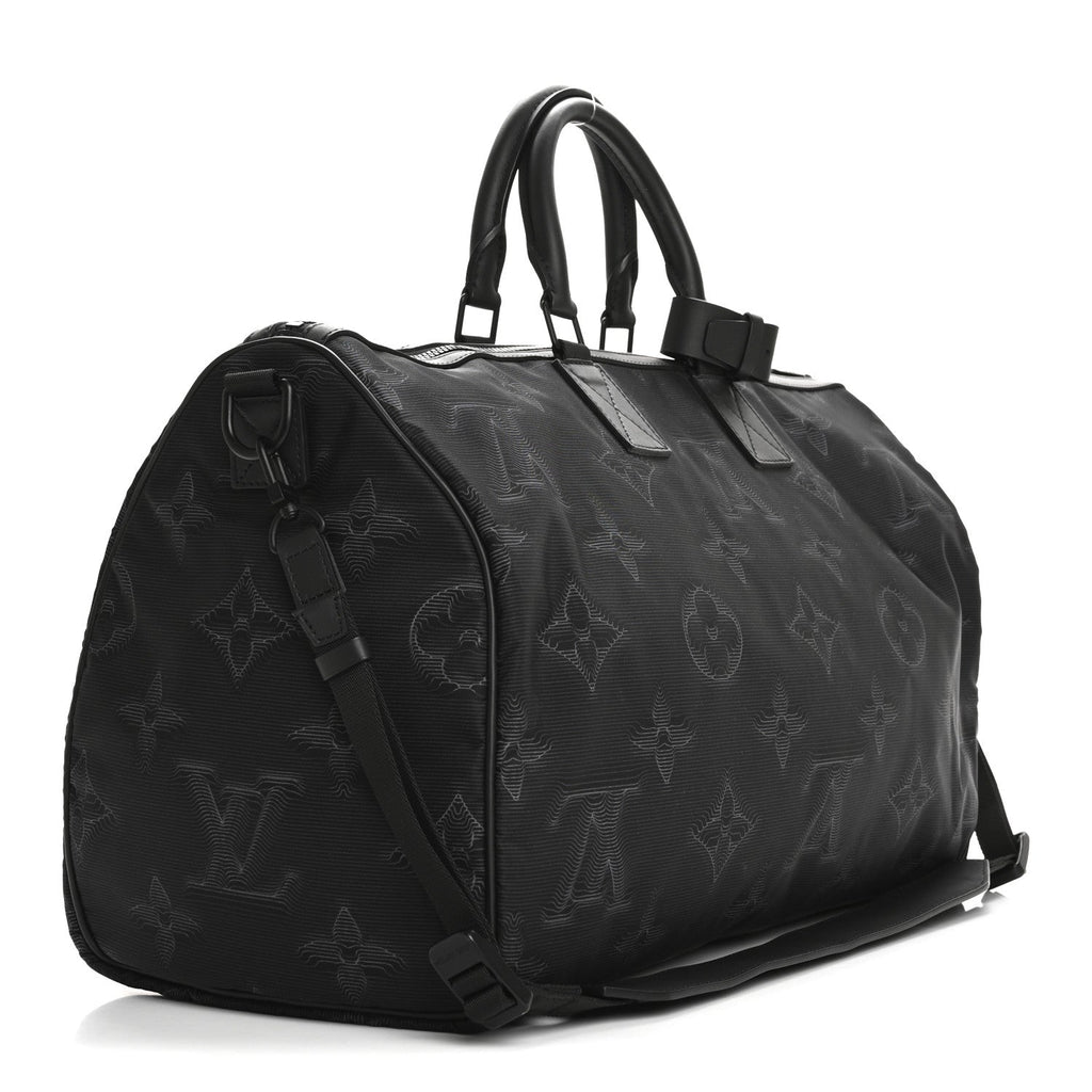 Monogram 2054 3D Reversible Keepall Bandouliere 50 Black Multicolor