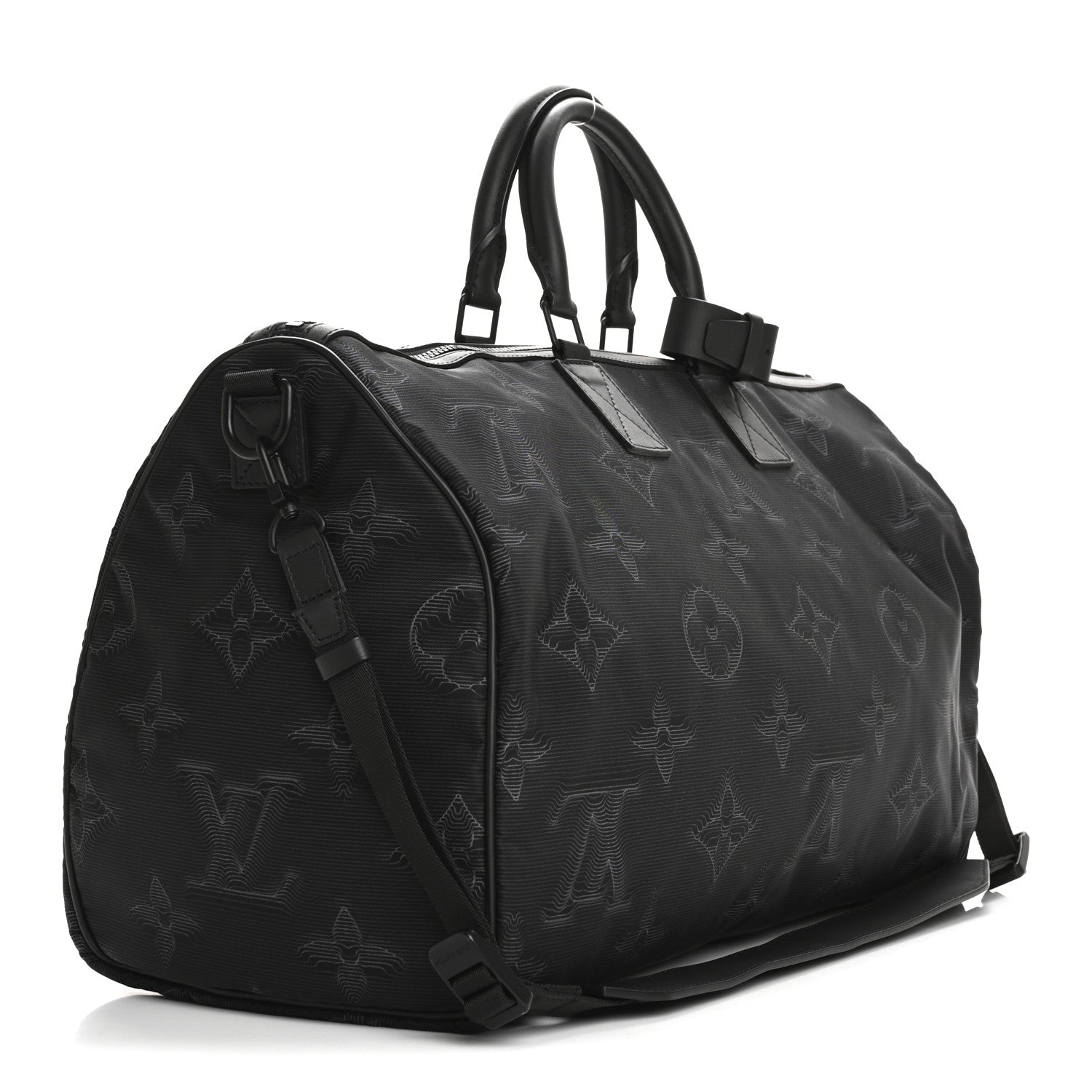 Monogram 2054 3D Reversible Keepall Bandouliere 50 Black Multicolor