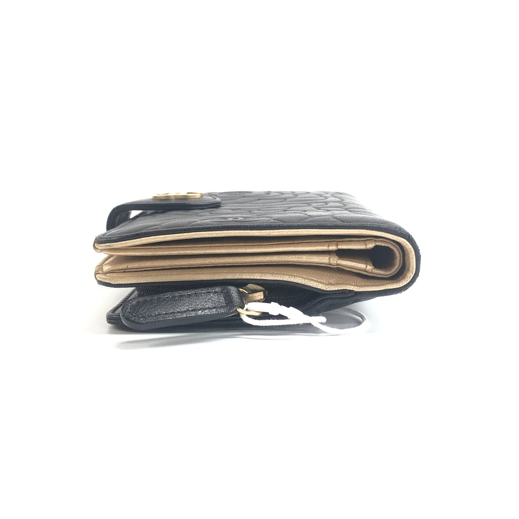 Chanel Camellia Lambskin Wallet