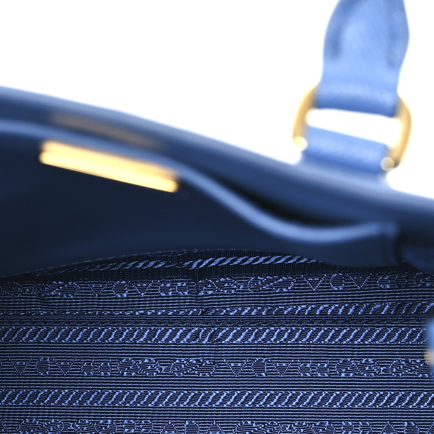 Saffiano Lux Metal Triangle Handbag Onda