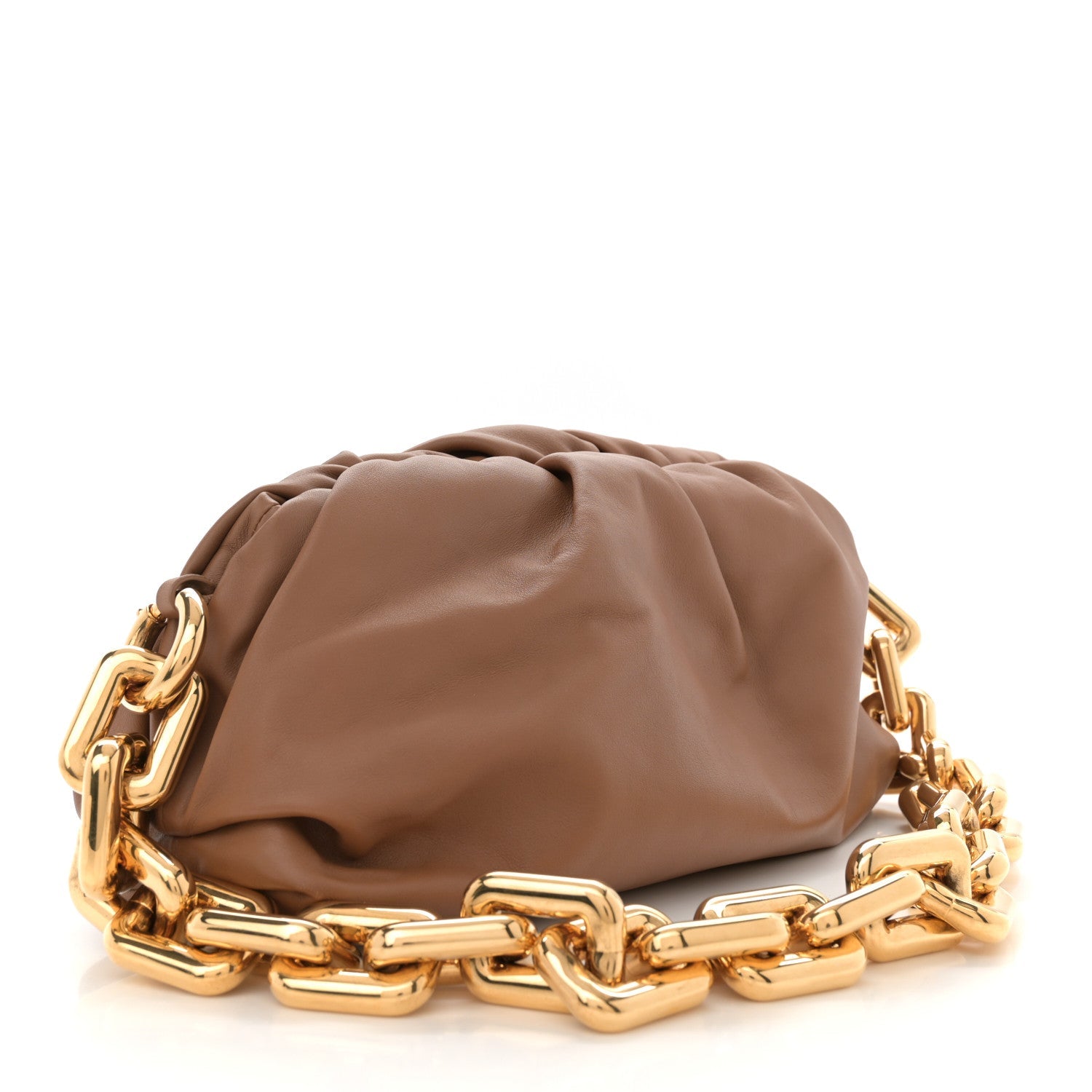 Calfskin The Pouch Chain Teak