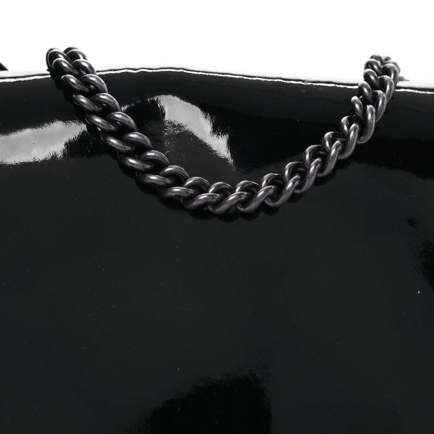 Patent Small Boy Reverso Flap Black