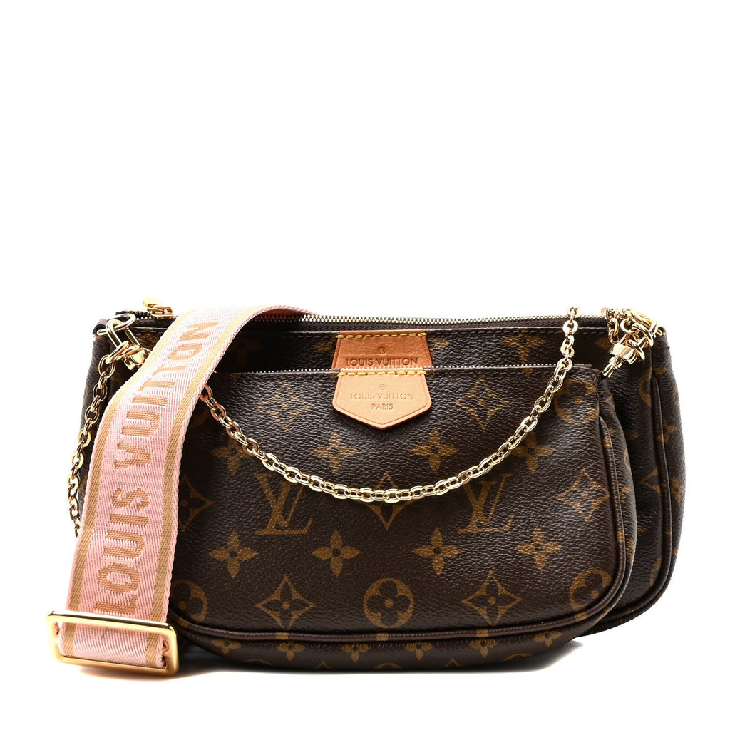 Monogram Multi Pochette Accessories Rose Clair