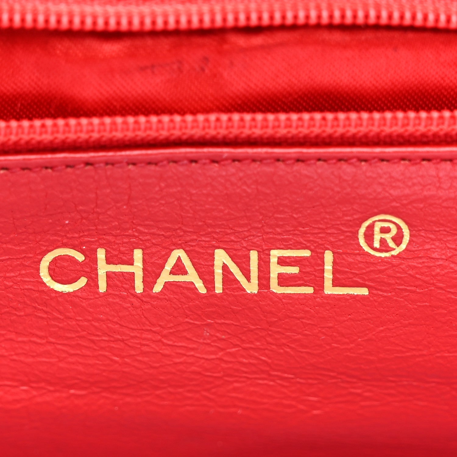 Lambskin Quilted CC Shoulder Bag Red