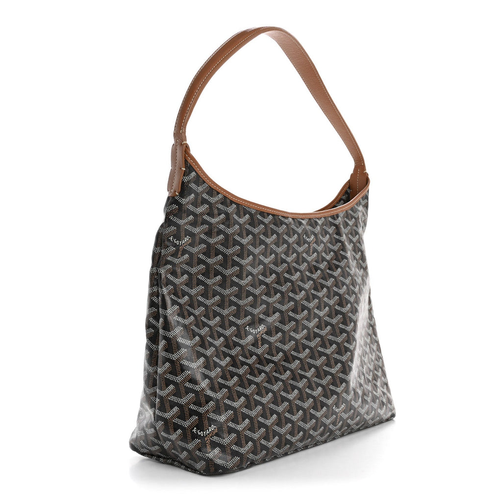 Goyardine Boheme Hobo Black Gold