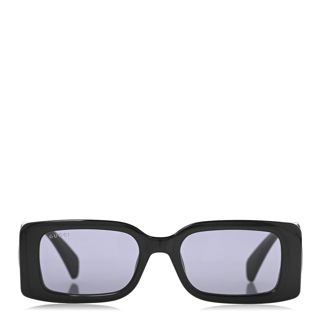 Acetate Chaise Rectangler Frame Sunglasses GG1325S Black