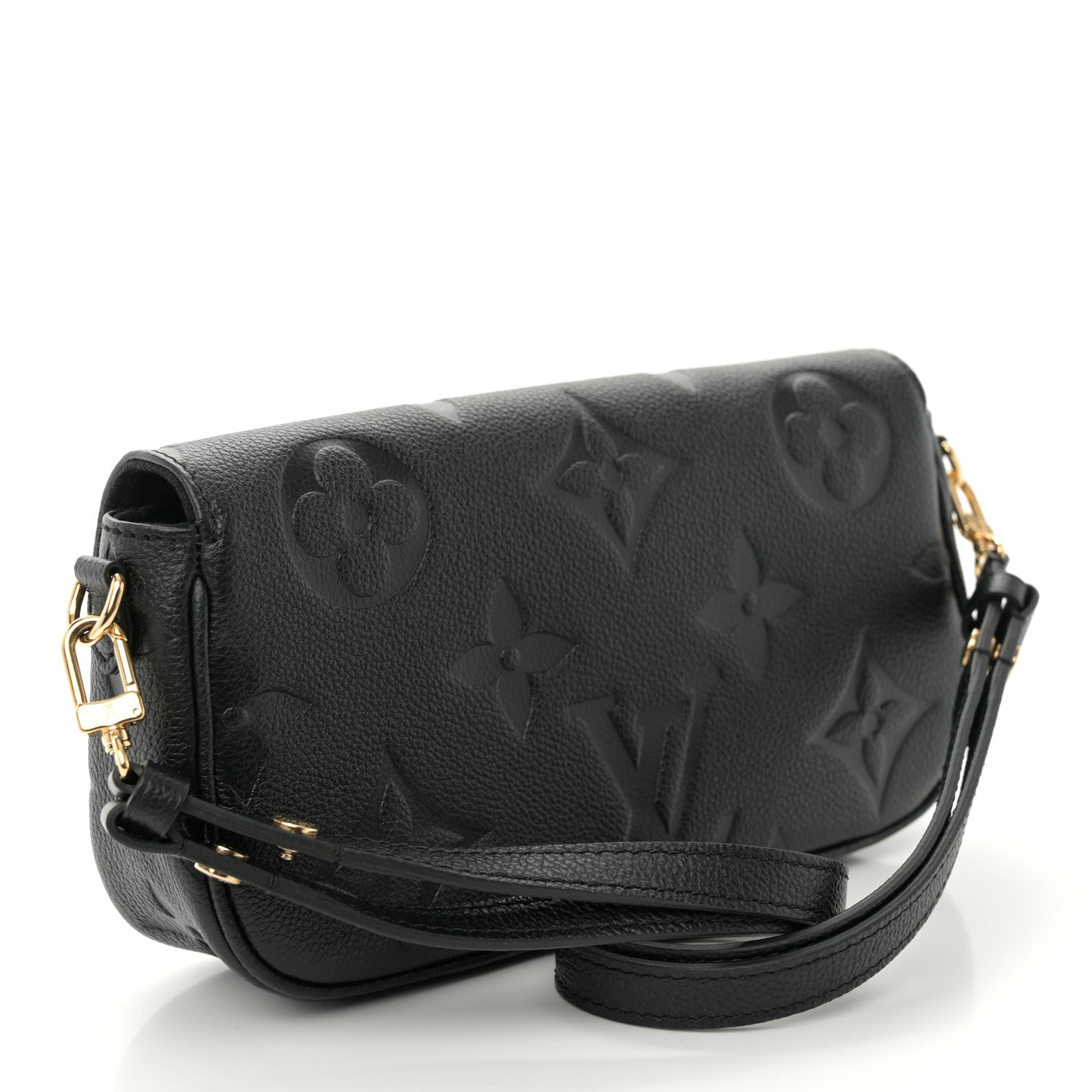 Empreinte Monogram Giant Ivy Wallet On Chain Black