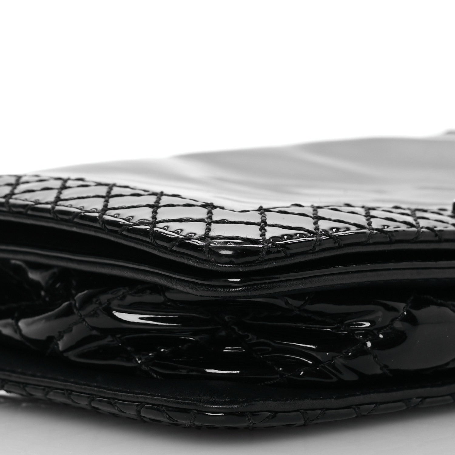 Patent Small Boy Reverso Flap Black