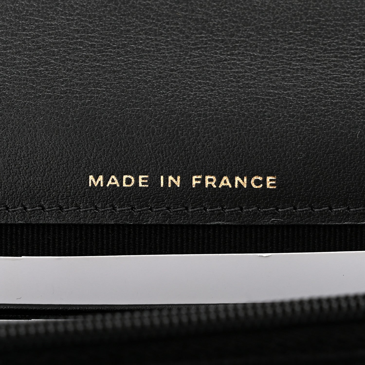 Shiny Caviar Quilted Flap Charm Wallet On Chain WOC Black