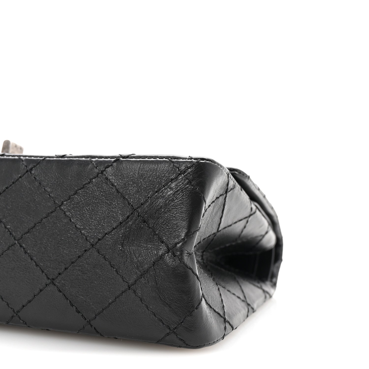 Aged Calfskin Lucky Charms 2.55 Reissue 225 Flap Black