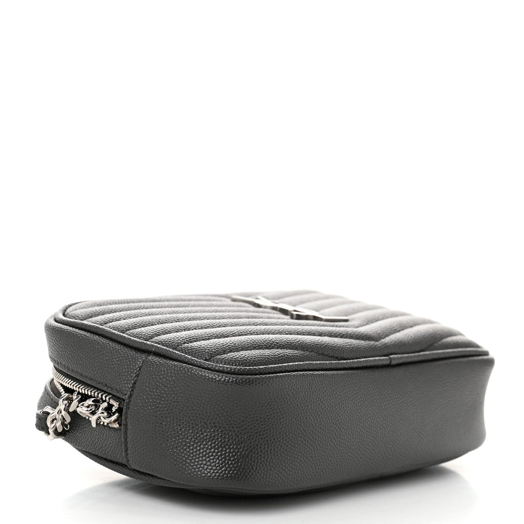 Grain De Poudre Matelasse Monogram Mini Lou Camera Bag Asphalt