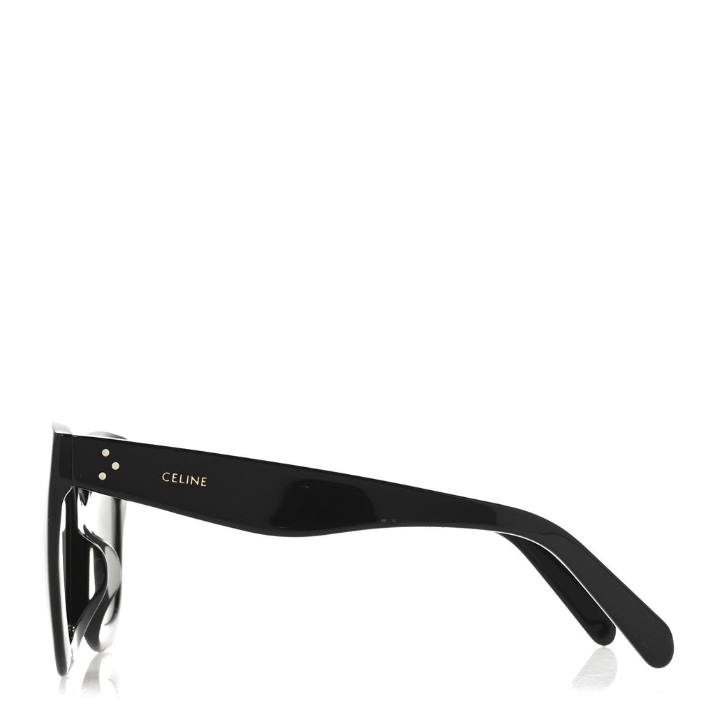 Oversized Round Sunglasses CL4005FN Black