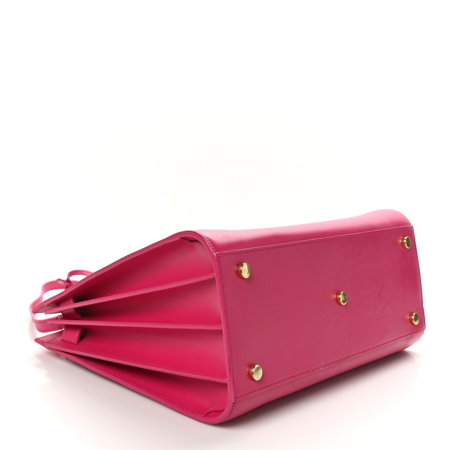 Calfskin Small Sac De Jour Lipstick Fuchsia