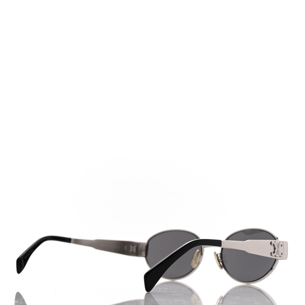 Metal Triomphe 01 Sunglasses CL40235U Silver Black