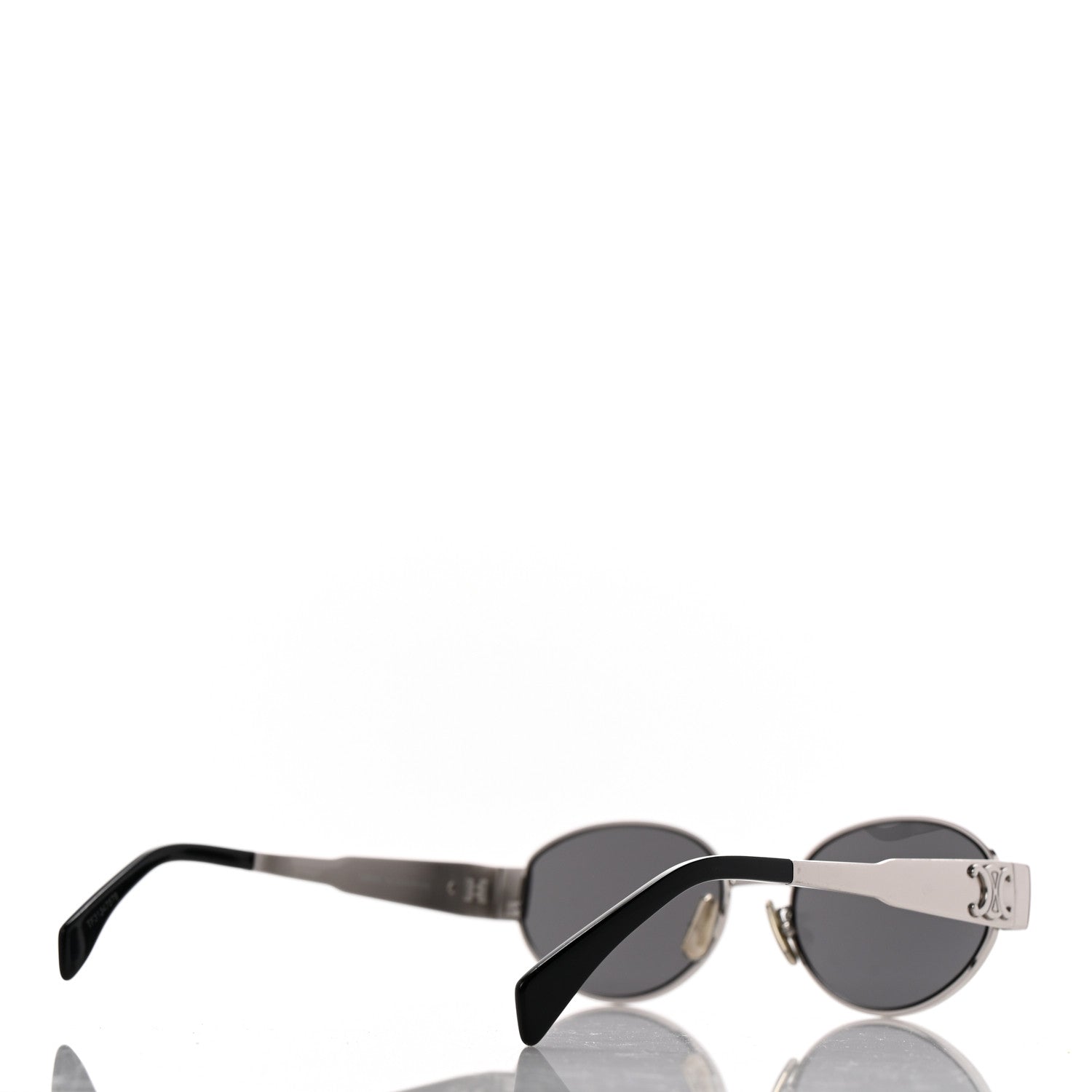 Metal Triomphe 01 Sunglasses CL40235U Silver Black