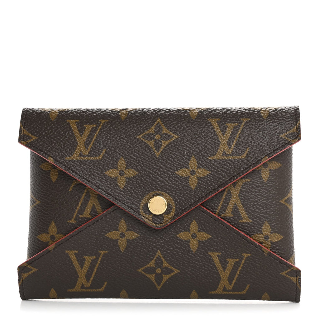 Monogram Medium Kirigami Pochette Insert Coquelicot