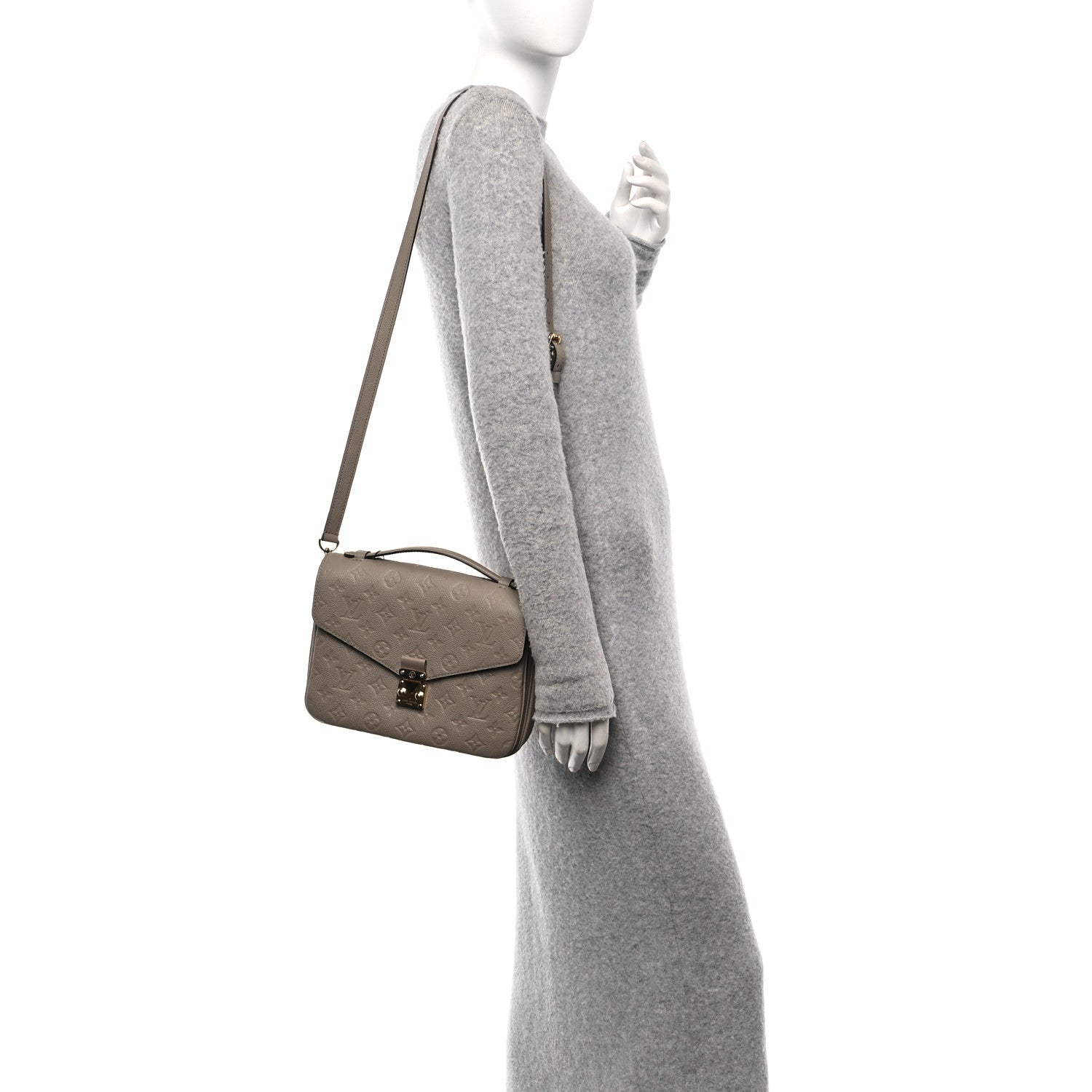 Empreinte Pochette Metis Tourterelle