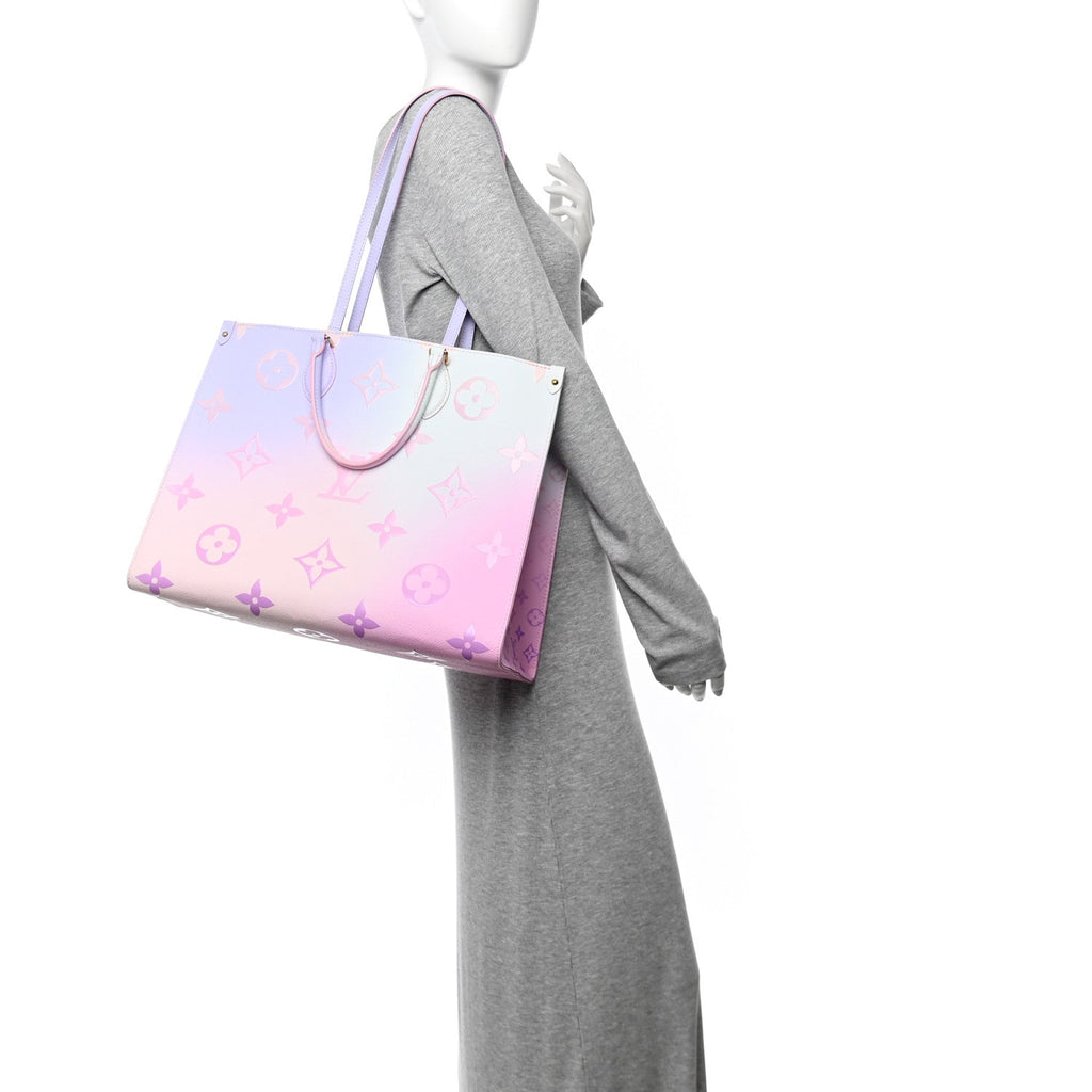 Monogram Giant Spring In The City Onthego GM Sunrise Pastel