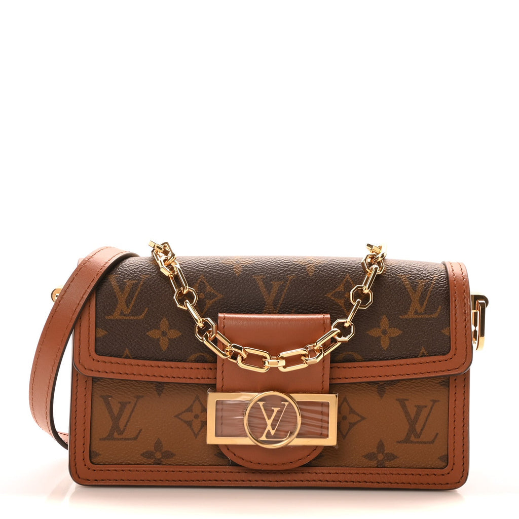 Reverse Monogram Dauphine Mini East West