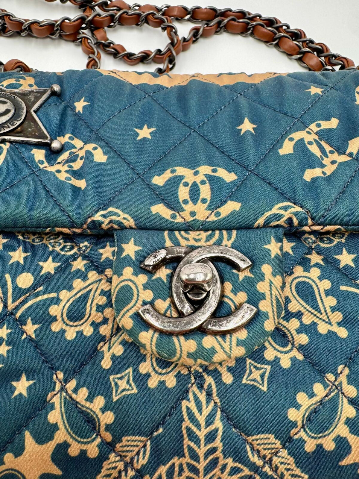 Chanel Paris-Dallas Bandana Medium Flap Bag