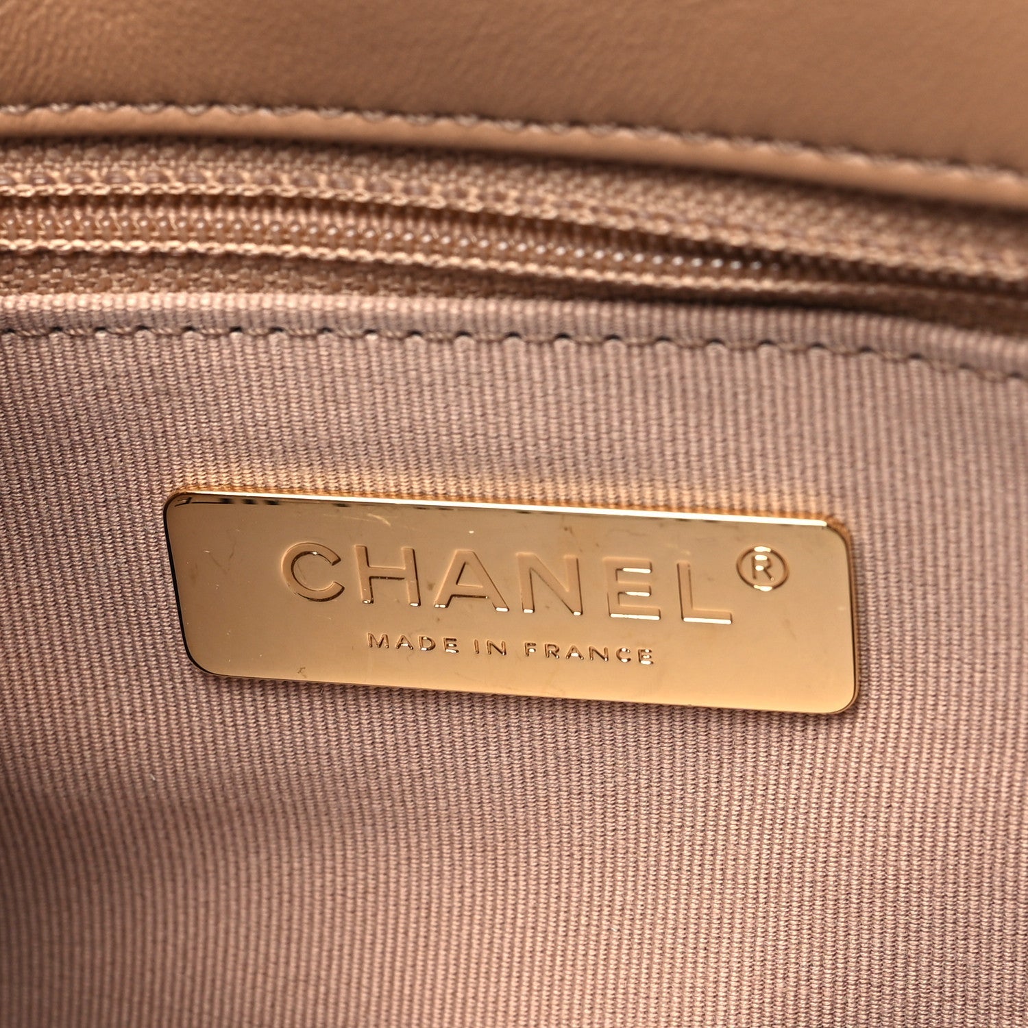 Lambskin Quilted Medium Chanel 19 Flap Brown