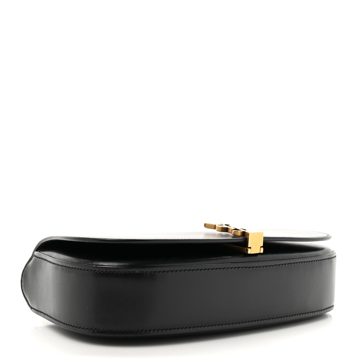 Box Calfskin Mini Voltaire Shoulder Bag Black