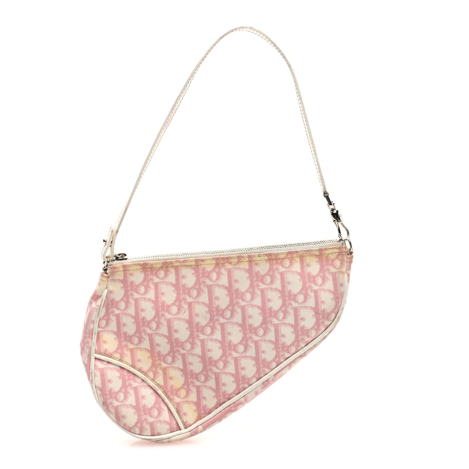 Monogram Mini Saddle Pochette Pink