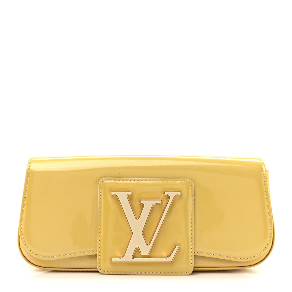 Patent Sobe Clutch Blanc Corail