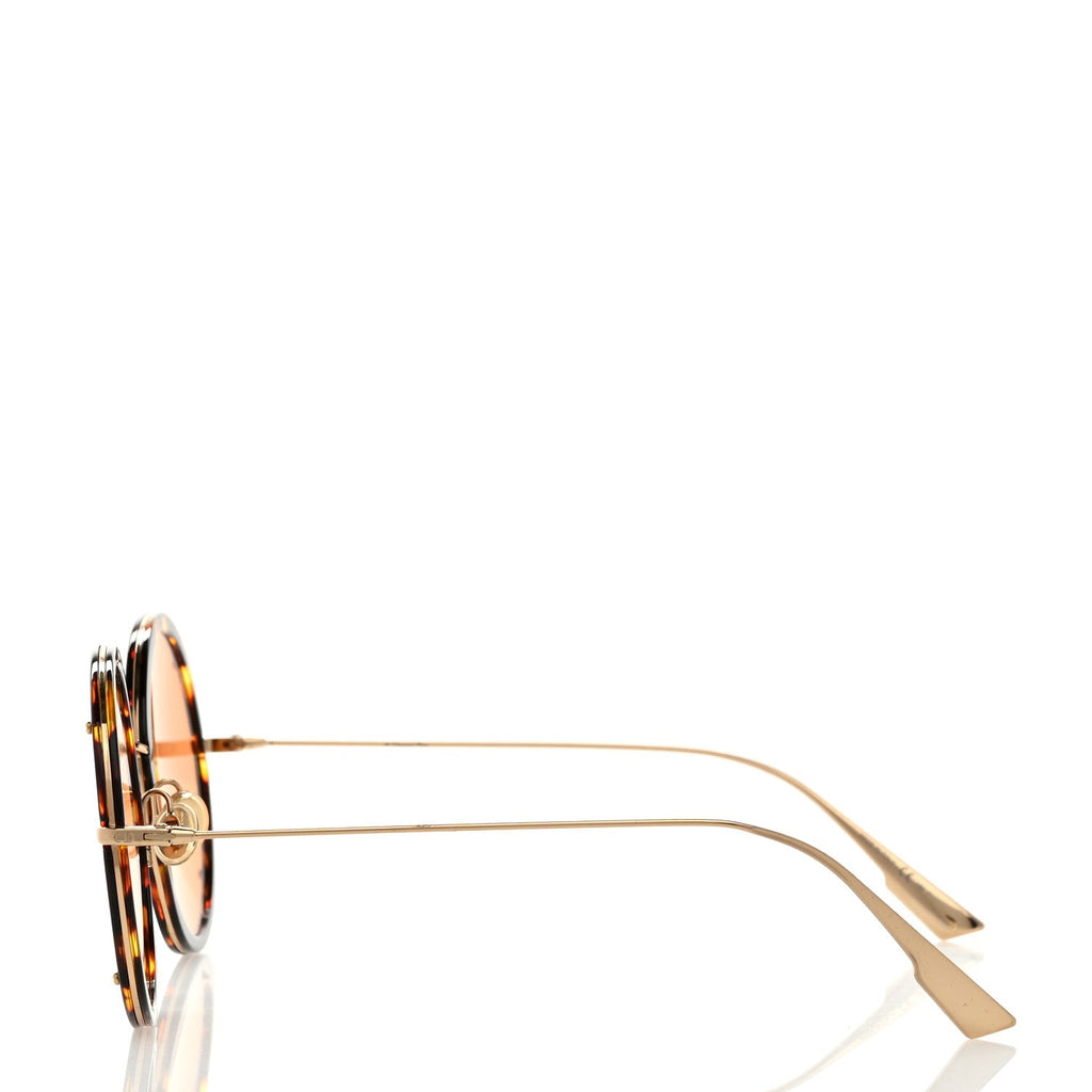 Hypnotic 1 Round Sunglasses Havana Orange