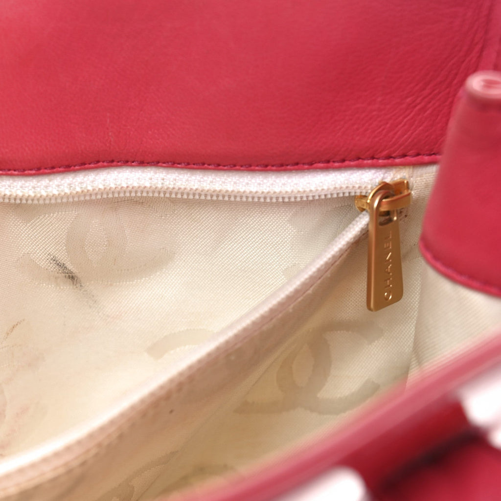 Patent CC Mini Tote Red