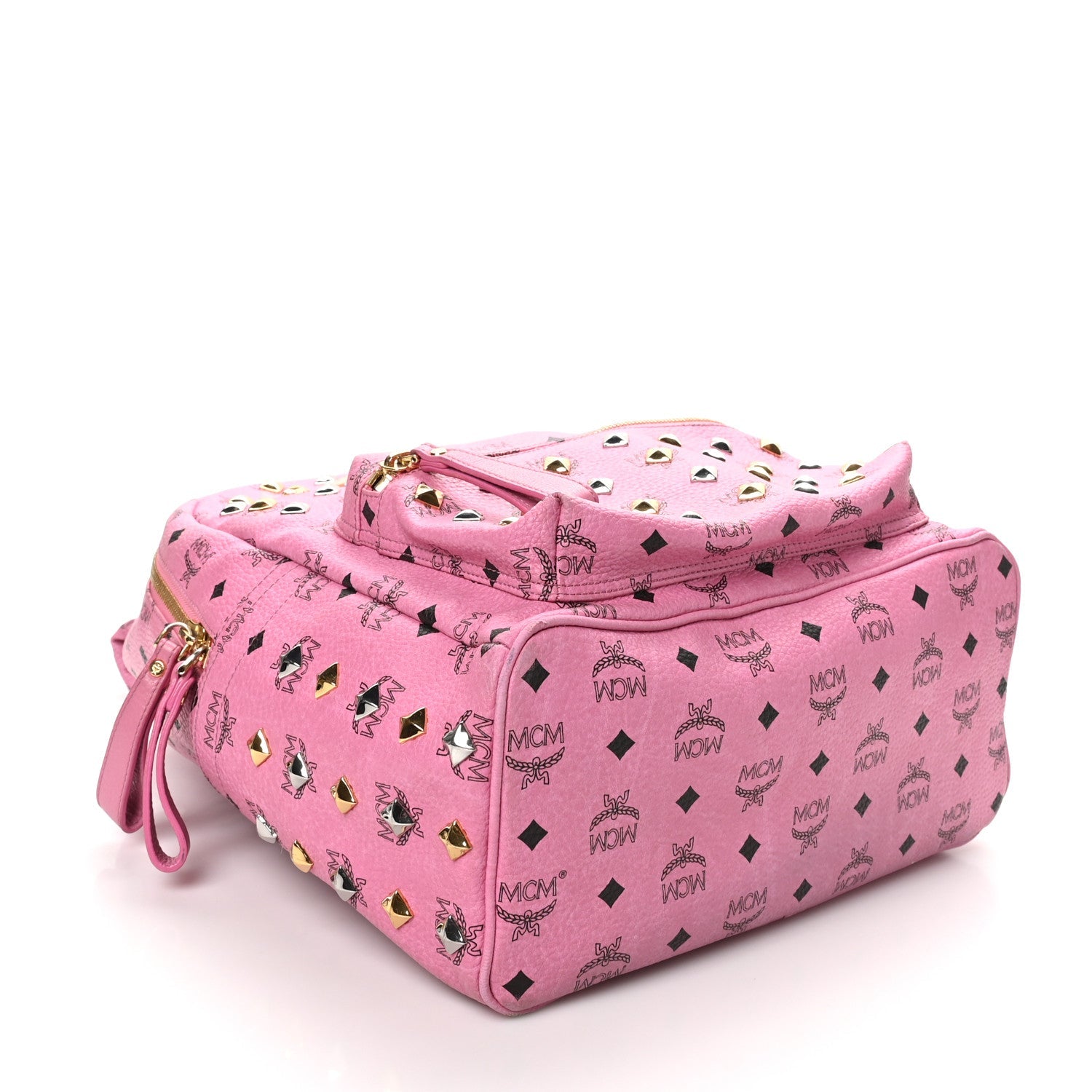 Visetos Medium Studded Stark Backpack Pink