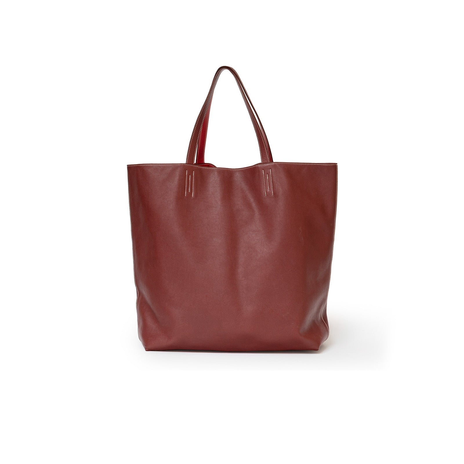 Hermès Double Sens 45 Rouge/Bicolor Swift