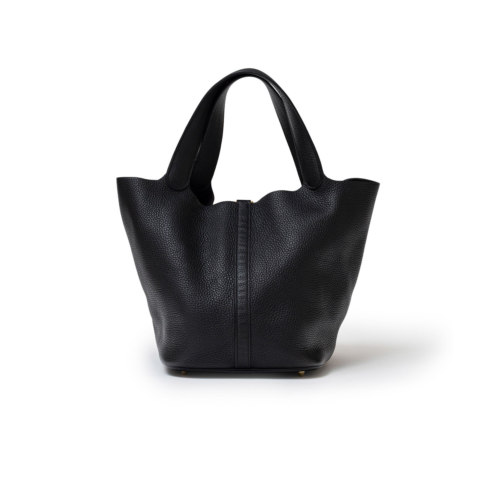 Hermès Picotin 26 Black Clemence Gold Hardware