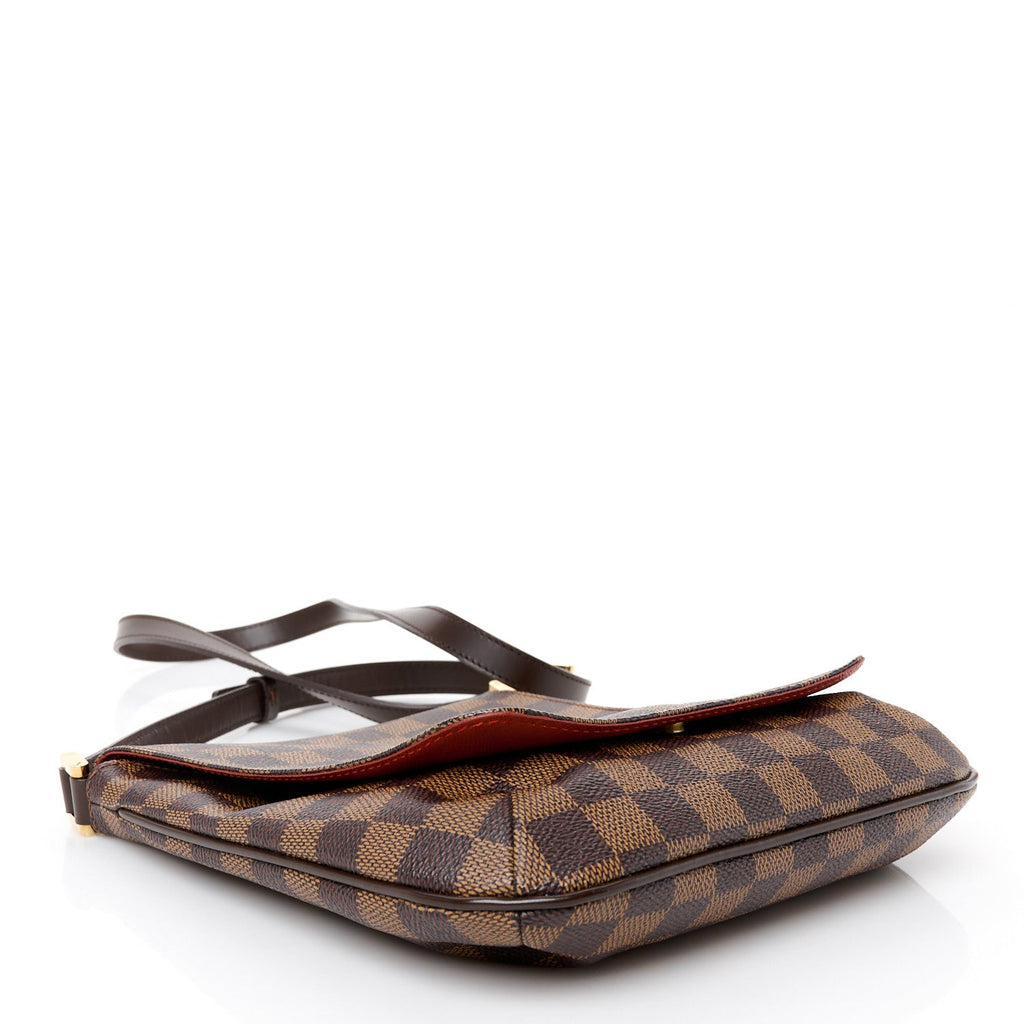 Damier Ebene Musette Salsa Long Strap
