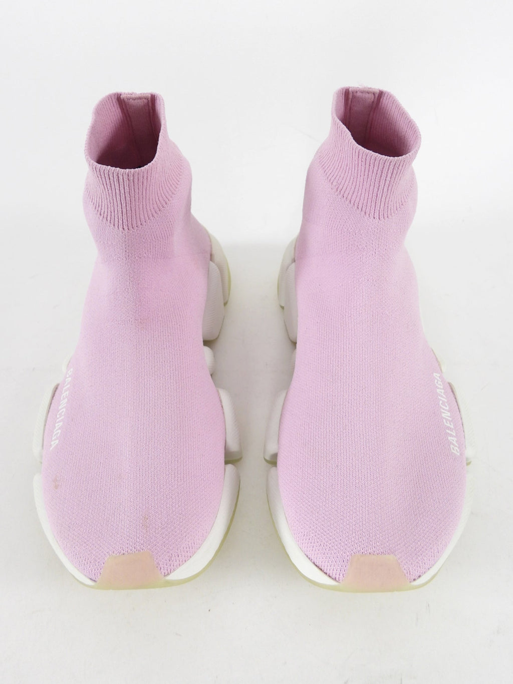 Balenciaga Pink Stretch Sock Speed Racer Sneakers - 36 / 6