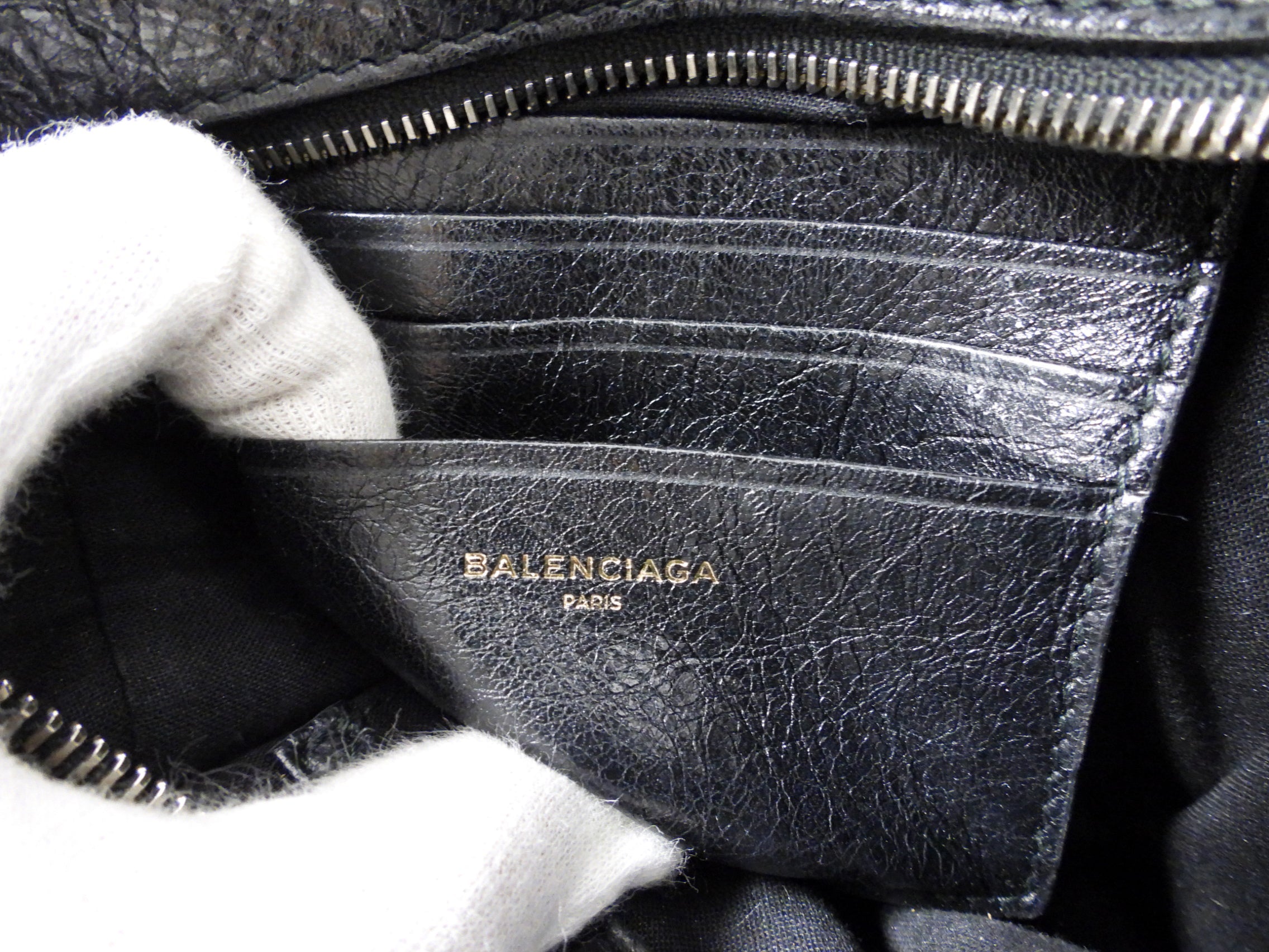 Balenciaga Black XXS Bazar Crossbody Tote Bag