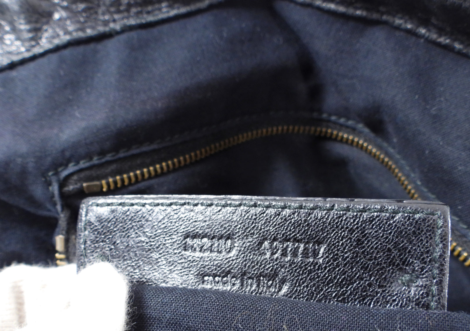 Balenciaga Black Leather City Work Bag