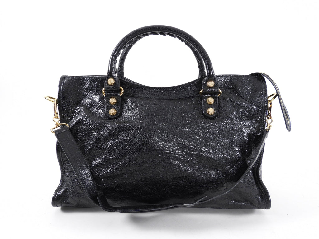 Balenciaga Black Giant 12 GHW Classic City Bag