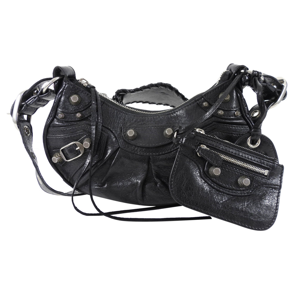 Balenciaga Black Le Cagole XS Shoulder Bag