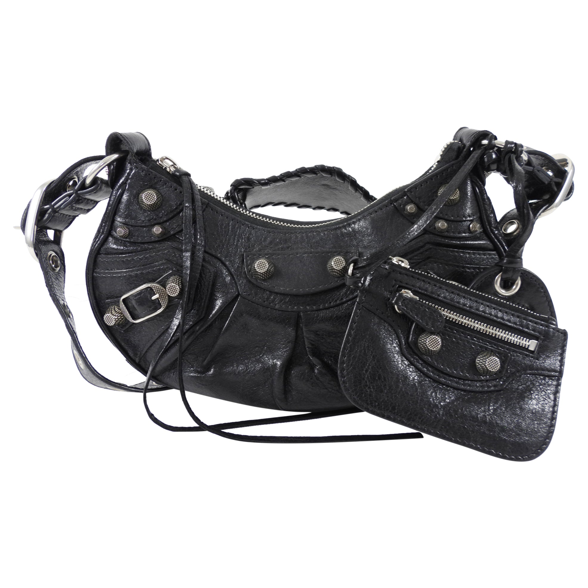 Balenciaga Black Le Cagole XS Shoulder Bag