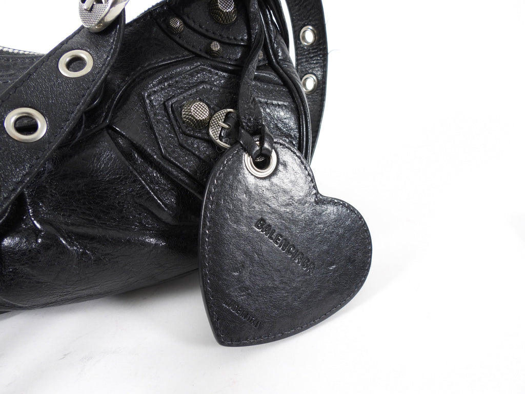 Balenciaga Black Le Cagole XS Shoulder Bag