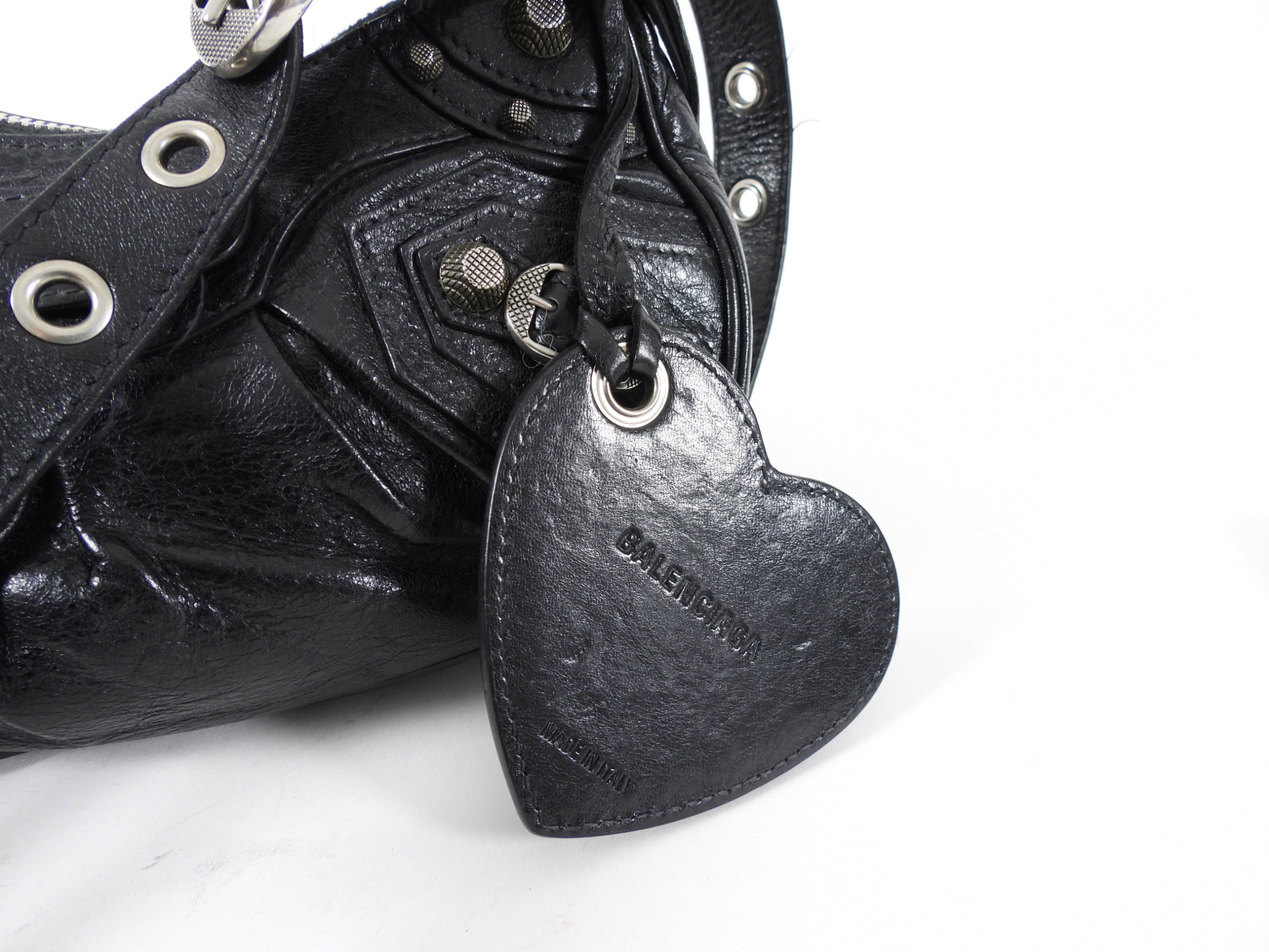Balenciaga Black Le Cagole XS Shoulder Bag