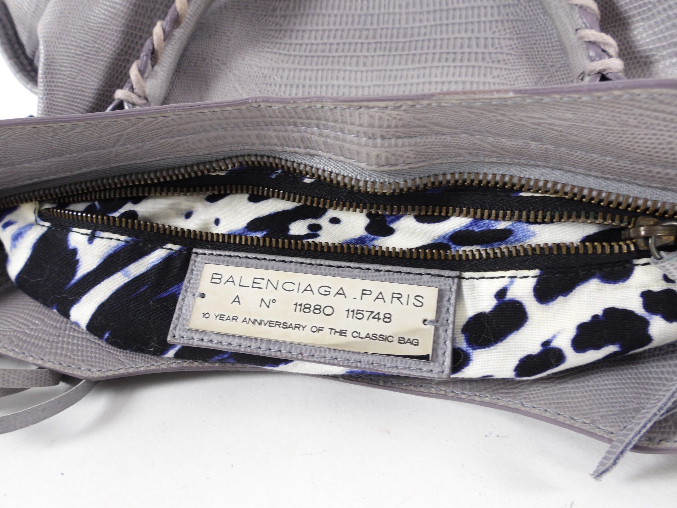 Balenciaga Lilac Limited Anniversary Edition Medium Classic City Bag