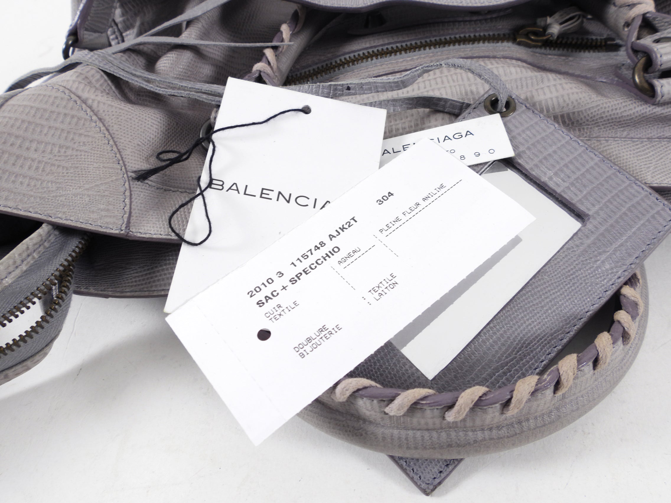 Balenciaga Lilac Limited Anniversary Edition Medium Classic City Bag