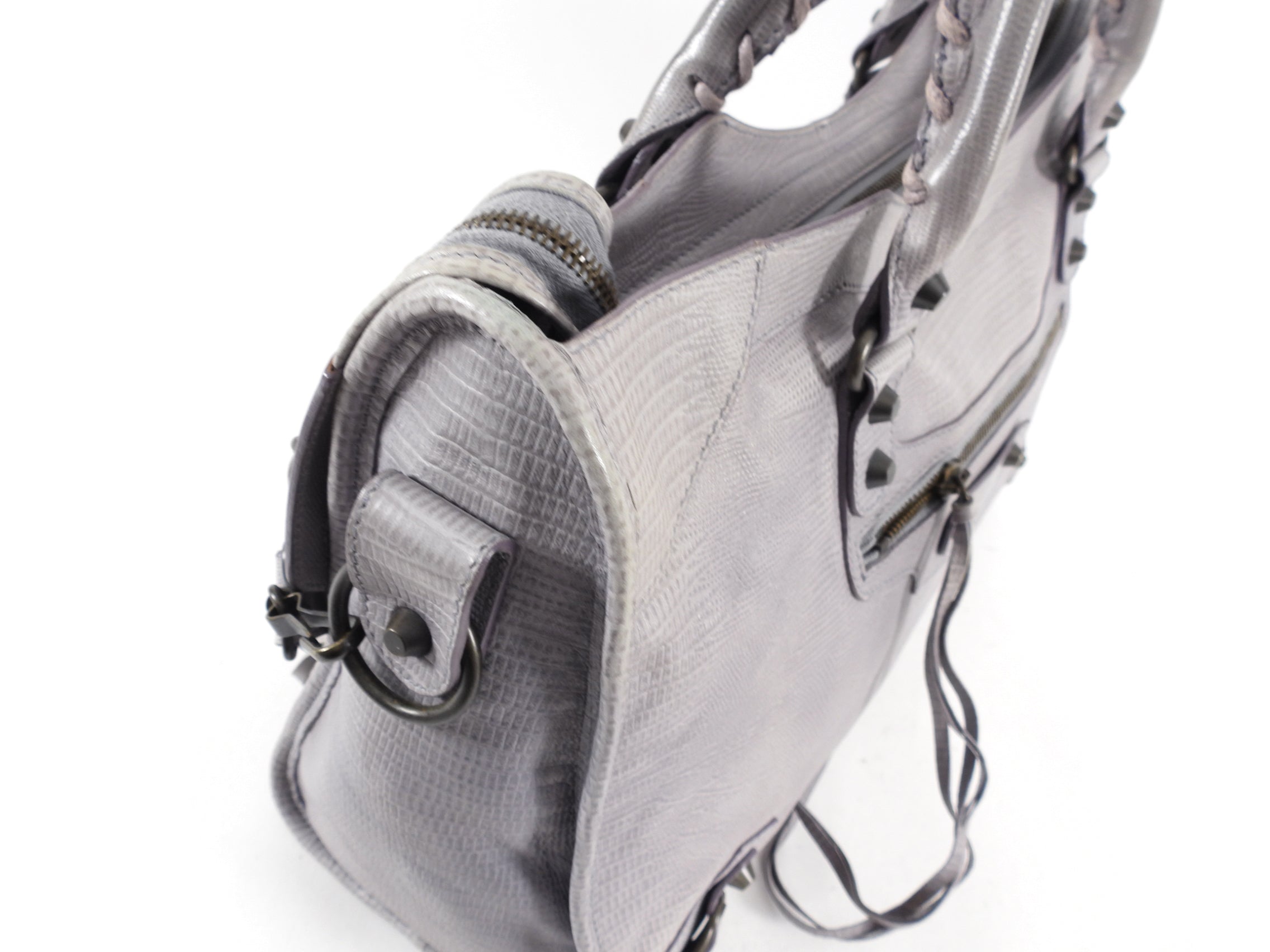 Balenciaga Lilac Limited Anniversary Edition Medium Classic City Bag