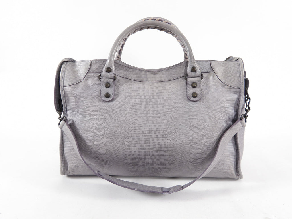 Balenciaga Lilac Limited Anniversary Edition Medium Classic City Bag