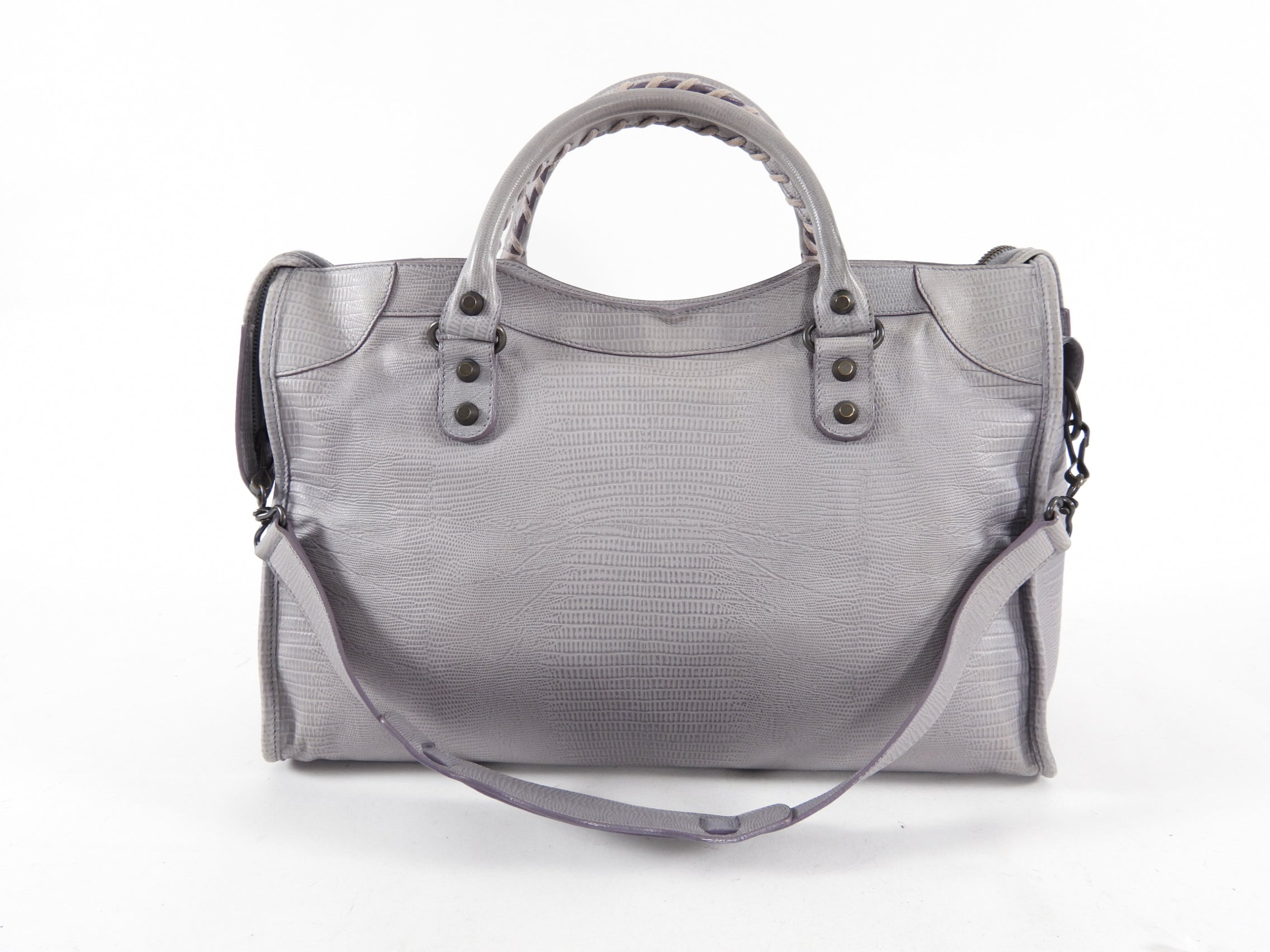 Balenciaga Lilac Limited Anniversary Edition Medium Classic City Bag