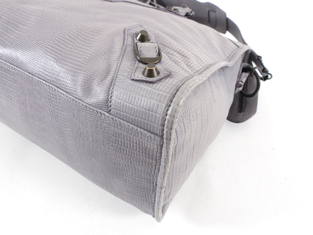 Balenciaga Lilac Limited Anniversary Edition Medium Classic City Bag