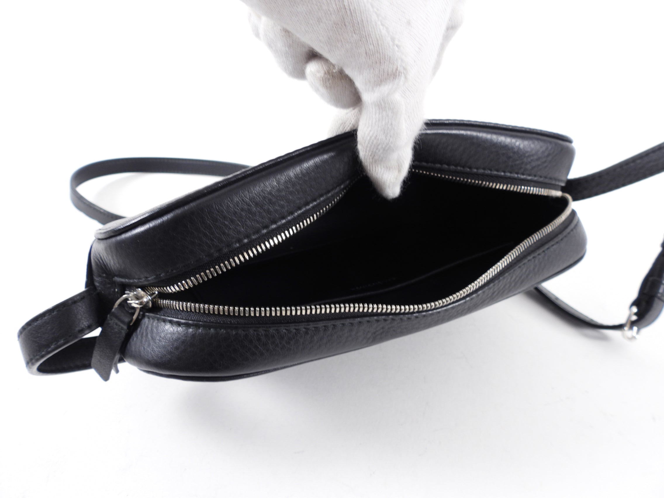Balenciaga Everyday Logo Camera Crossbody Bag